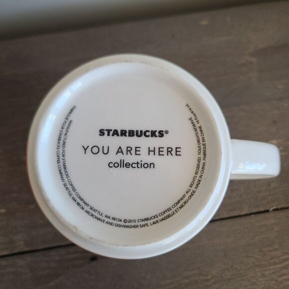 Starbucks You are Here Series Coffee Mug Dallas 14 oz 2015 - Picture 7 of 7